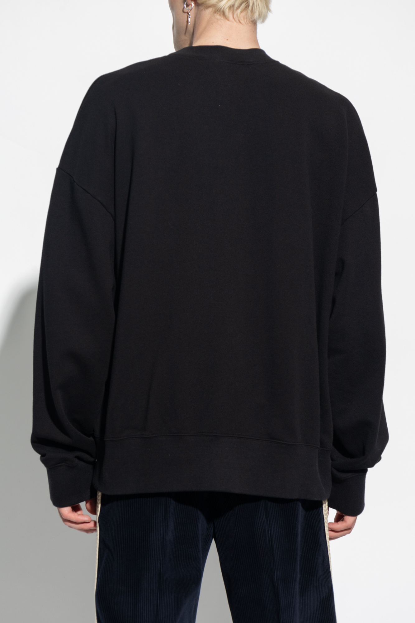 Black Sweatshirt with logo Palm Angels - Vitkac Italy